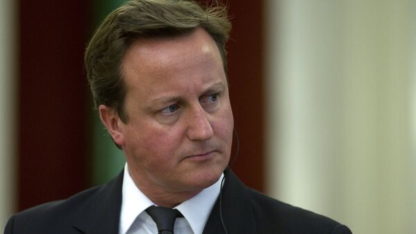 Премьер-министр Великобритании Д.Кэмерон выступил перед журналистами в Кремле