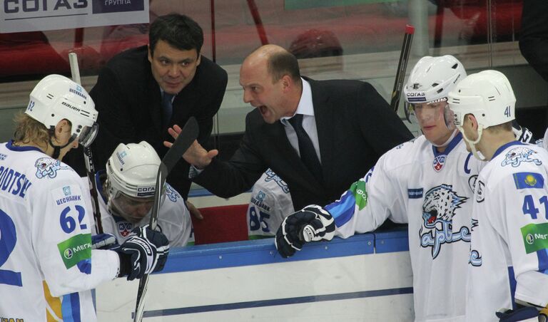 Хоккей. КХЛ. Матч Спартак - Барыс