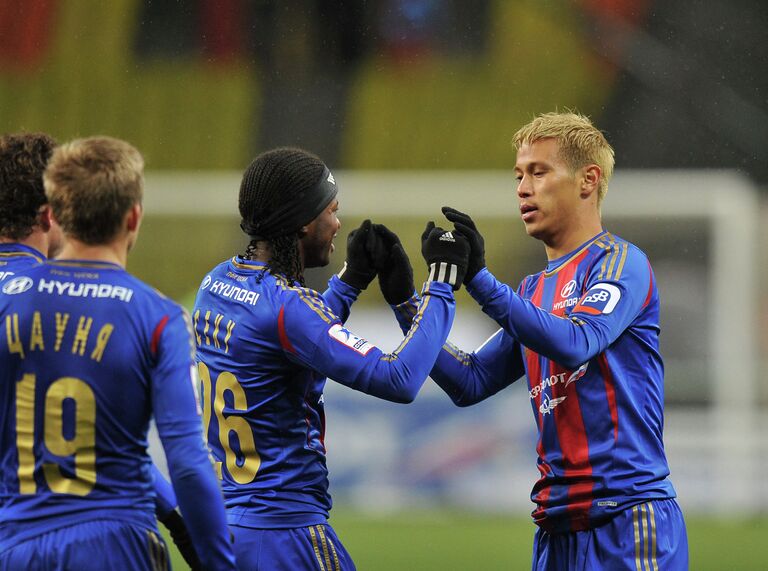 Футболисты ЦСКА