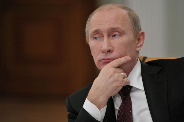 Президент РФ В.Путин проводит совещание в Ново-Огарево