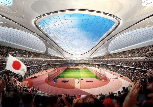 Проект национального стадиона Токио Kasumigaoka