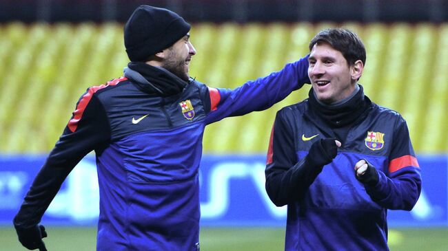 Тренировка ФК Барселона