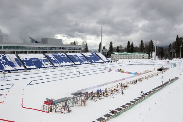 Лыжно-биатлонный комплекс Лаура в Красной Поляне