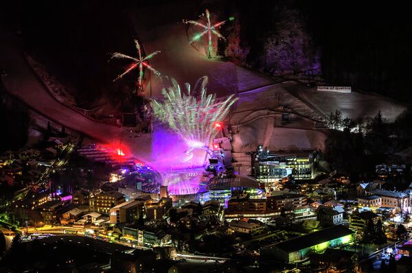 Церемония открытия чемпионата мира по горнолыжному спорту 2013