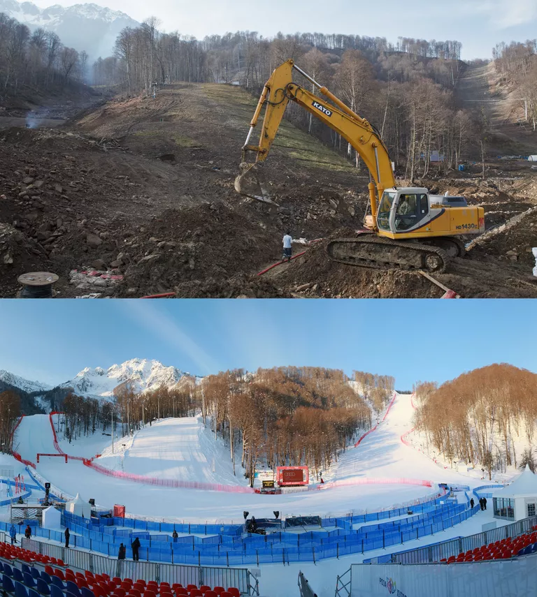 Горнолыжный комплекс Роза Хутор