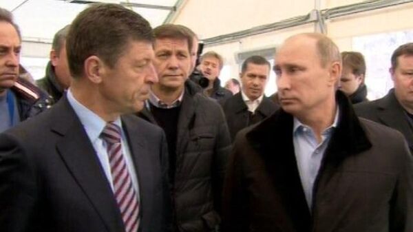 Путин осмотрел объекты ОИ в Сочи и встретился с главой МОК