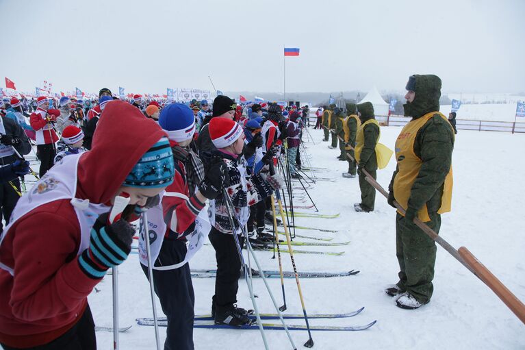 Всероссийская массовая гонка Лыжня России – 2013