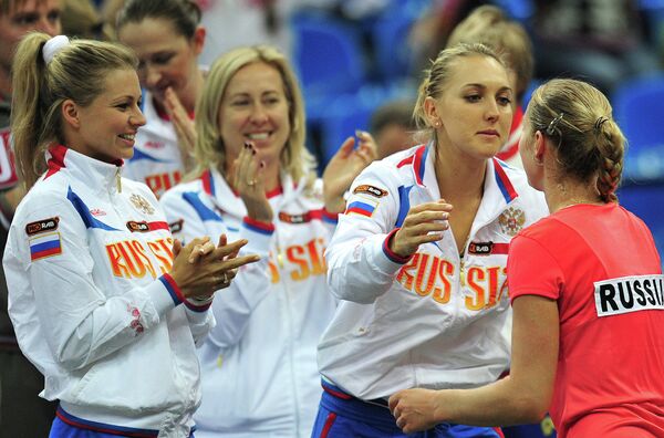 Женская сборная россии по теннису