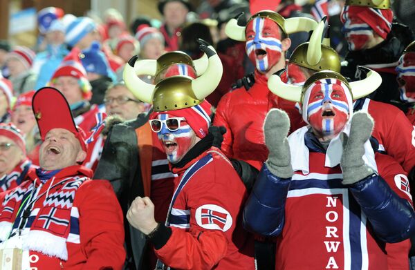 Норвежские болельщики
