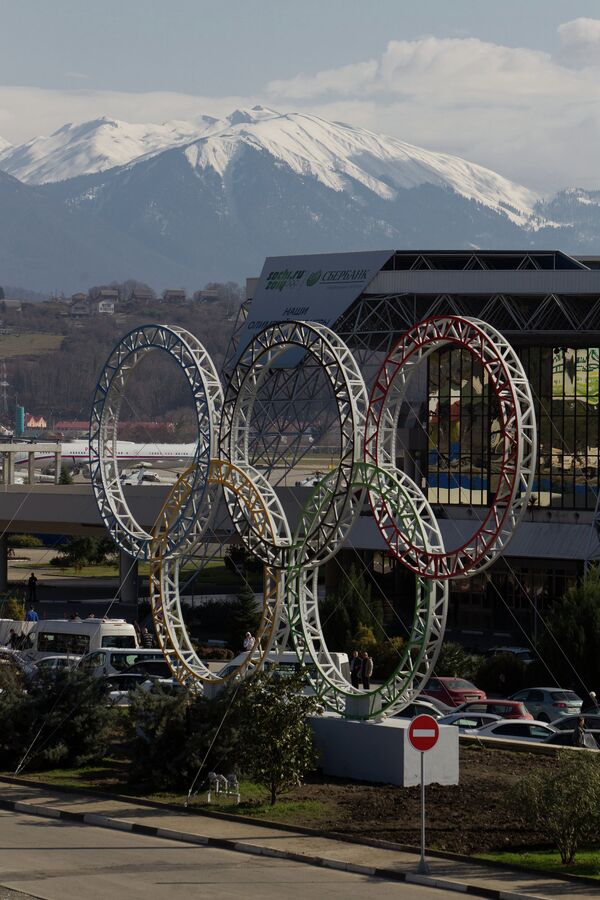 Аэропорт адлер олимпийские кольца