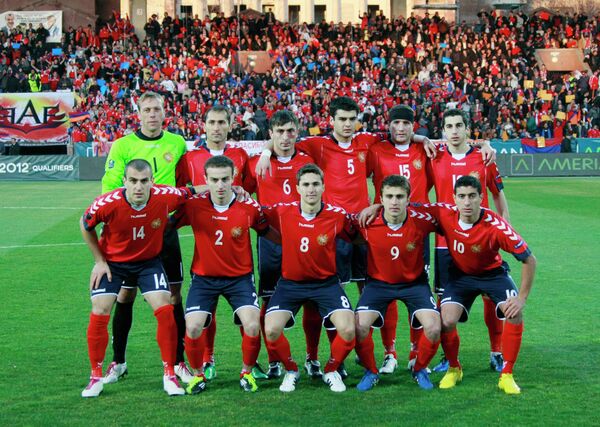 Футбол. Отборочный турнир ЧЕ 2012. Армения - Россия