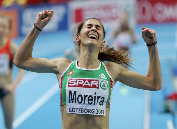 Португальская легкоатлетка Сара Морейра победила на дистанции 3000 м