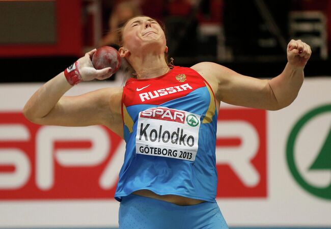 Россияна Евгения Колодко выиграла серебро на ЧЕ по легкой атлетике в помещении в толкании ядра