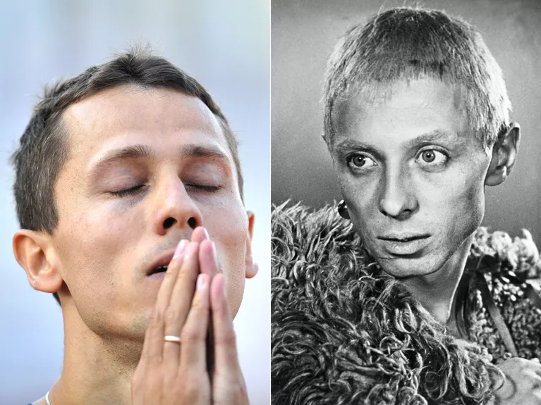 Юрий Борзаковский и Олег Даль (слева направо) Юрий Борзаковский и Олег Даль (слева направо)