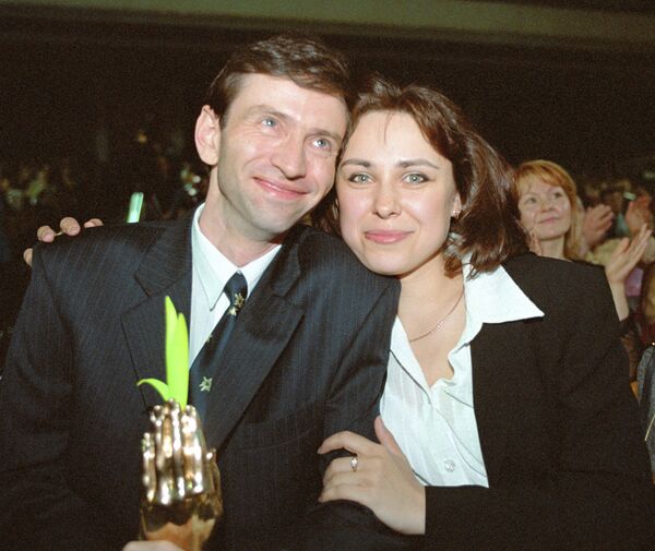 Андрей Лукутин с женой Светланой