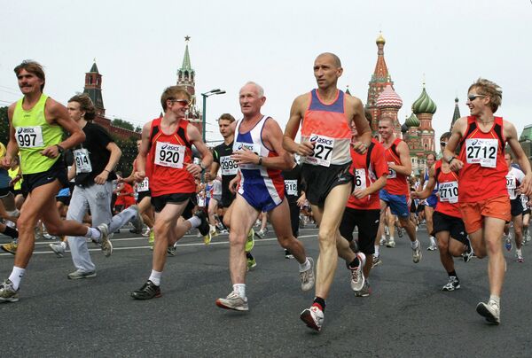 Московский международный марафон мира прошел в столице