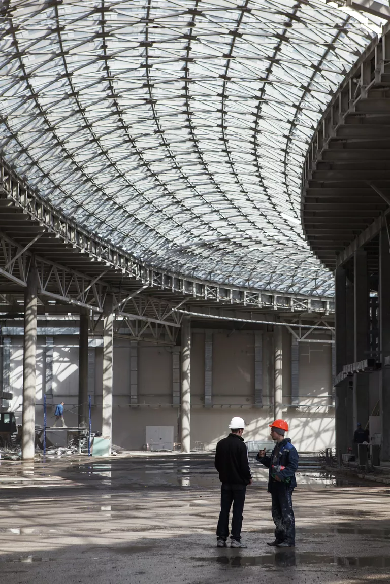 Строительство Главного Медиа Центра в Олимпийском парке в Сочи Строительство Главного Медиа Центра в Олимпийском парке в Сочи