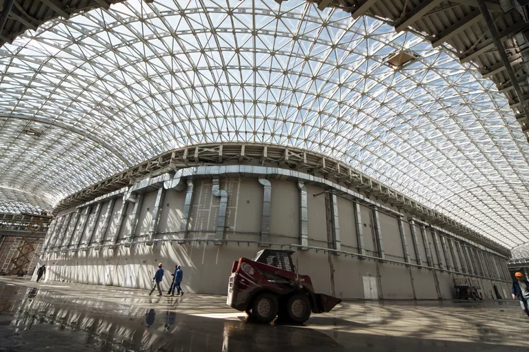 Строительство Главного Медиа Центра в Олимпийском парке в Сочи Строительство Главного Медиа Центра в Олимпийском парке в Сочи