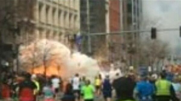 Несколько взрывов произошли в Бостоне во время марафона. Кадры с места ЧП