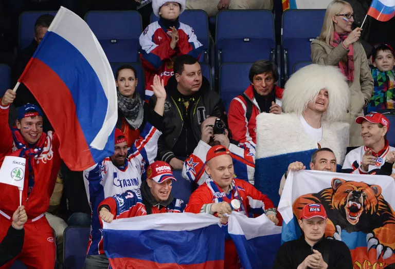 Болельщики сборной России