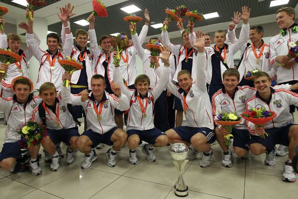 Игроки юношеской сборной России по футболу