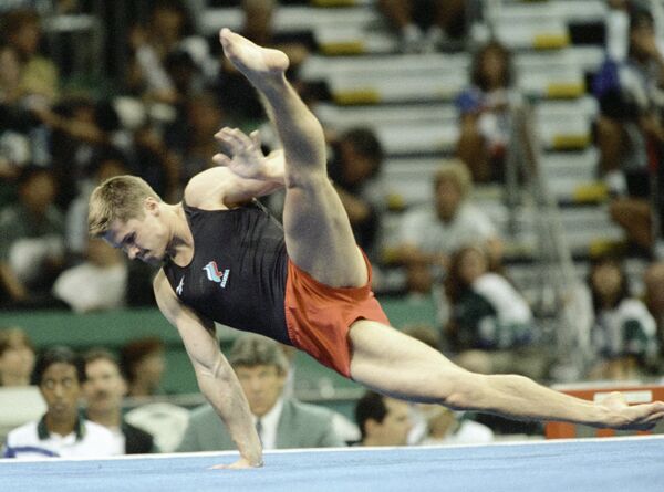 Российский гимнаст Алексей Немов