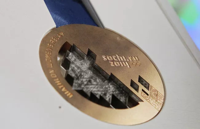 Презентация медалей Зимней Олимпиады 2014