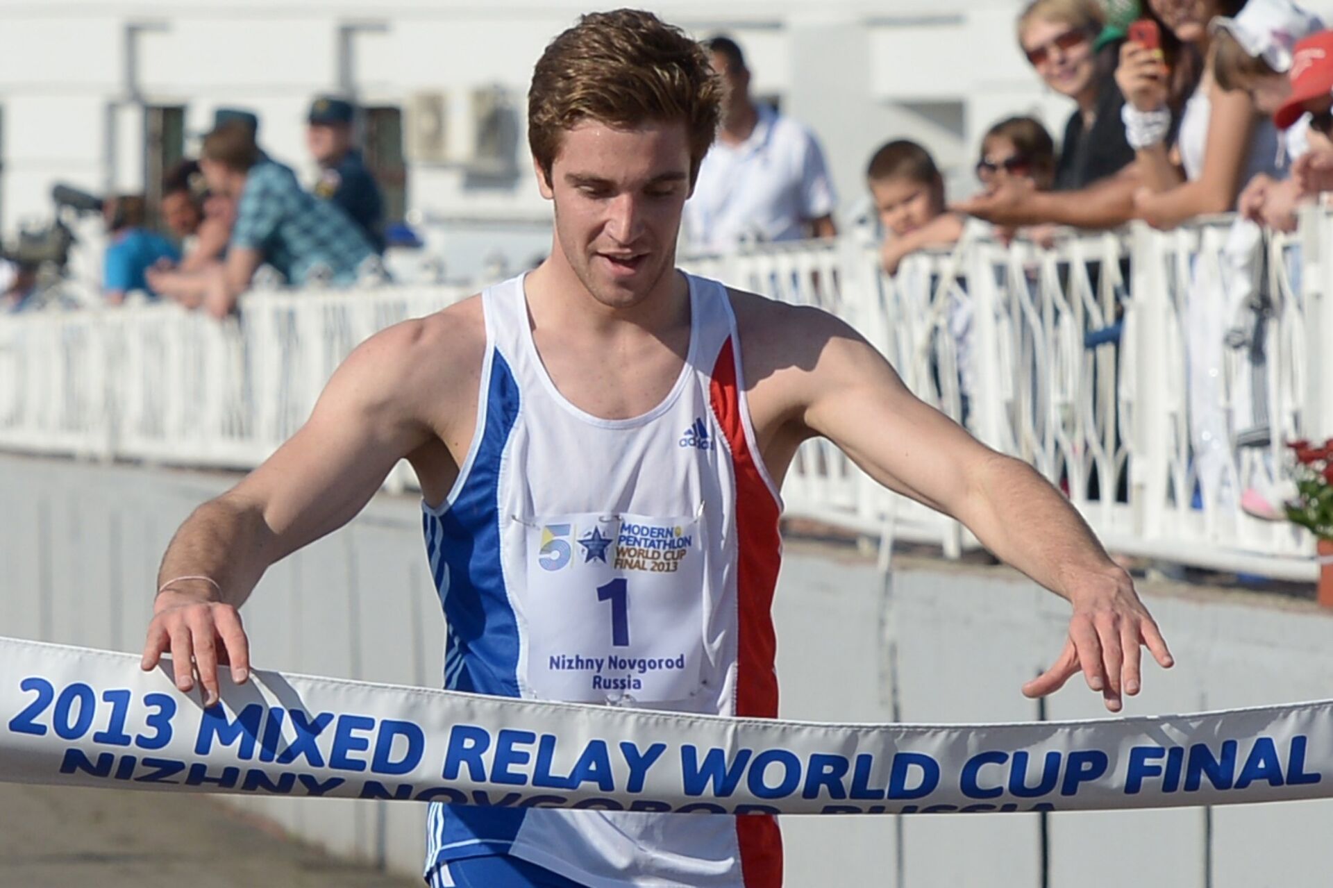 Французы спортсмены. Чемпион по пятиборью.