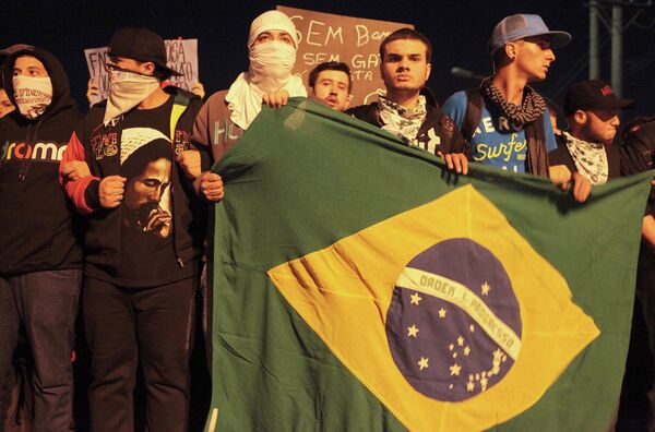 Протест в Бразилии