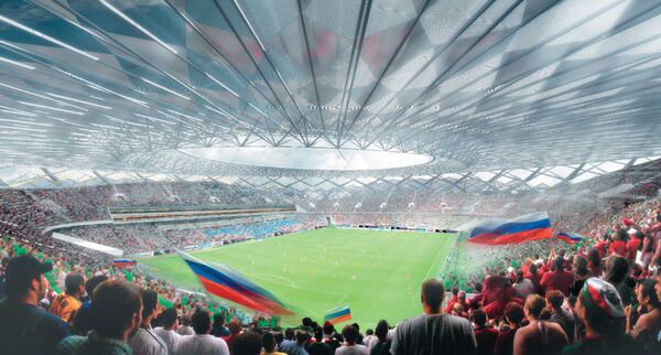Футбольный стадион в Волгограде к ЧМ-2018