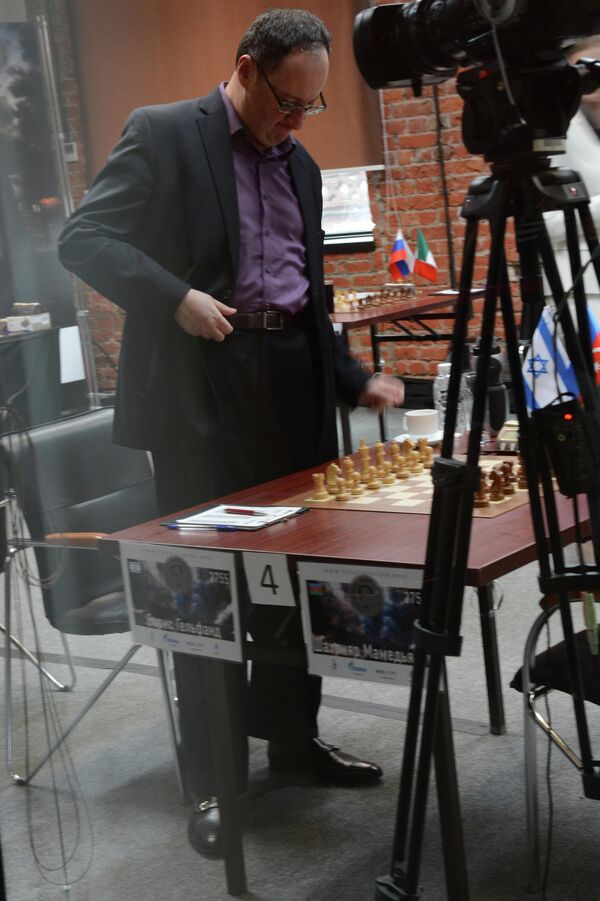 Израильский шахматист Борис Гельфанд