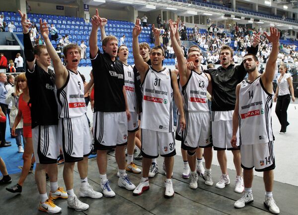 Баскетболисты Нижнего Новгорода