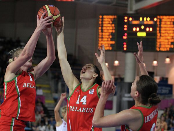 Баскетболистки сборной Белоруссии