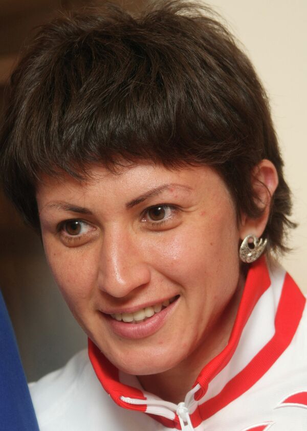 Член сборной России по легкой атлетике Татьяна Лебедева