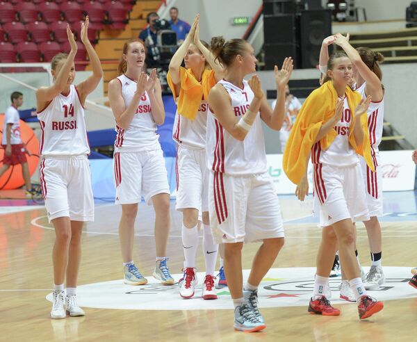 Баскетболистки сборной России