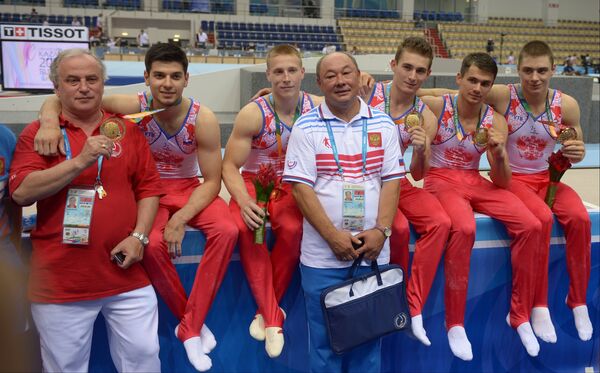 Российские гимнасты
