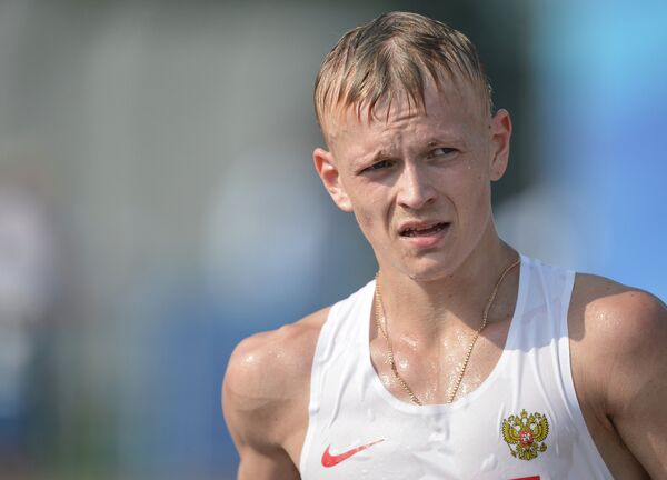 Российский спортсмен Денис Стрелков