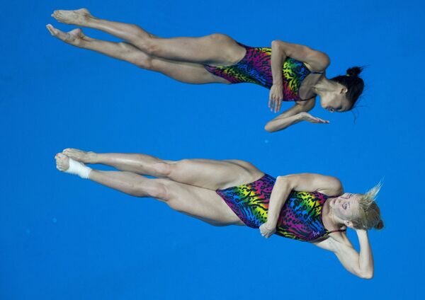 Женские прыжки в воду на Универсиаде