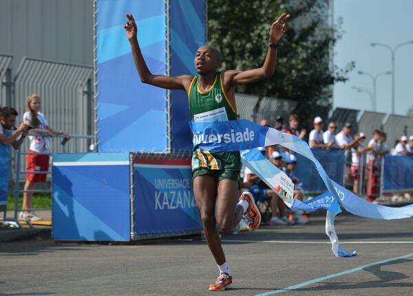 Победный финиш южноафриканца Сибабальве Мзази