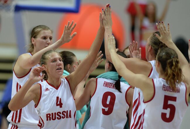 Баскетболистки студенческой сборной России