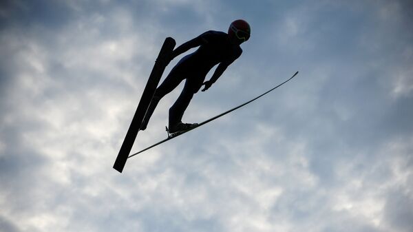 Прыжки на лыжах с трамплина. Тренировка мужской сборной России