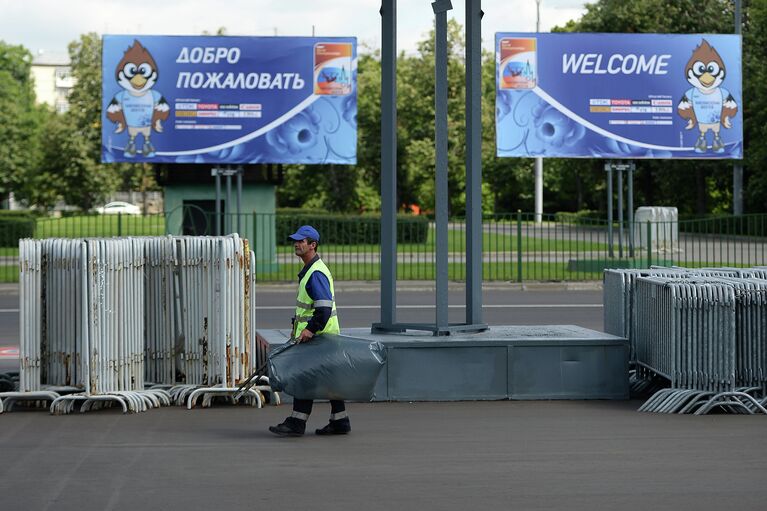 Лужники готовятся к чемпионату мира по легкой атлетике