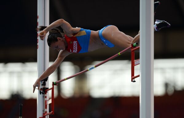 Российская спортсменка Елена Исинбаева