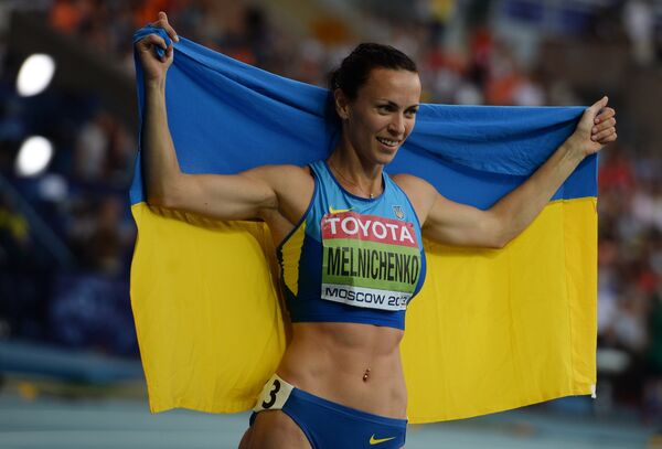 Украинская спортсменка Анна Мельниченко
