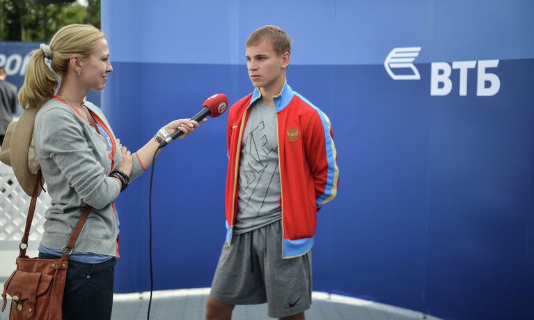 Чемпион мира 2013 года в спортивной ходьбе Александр Иванов