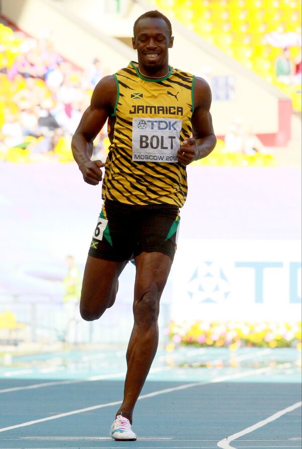 Ямайский спортсмен Усэйн Болт