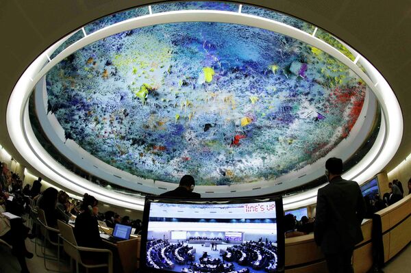Заседание Совета ООН