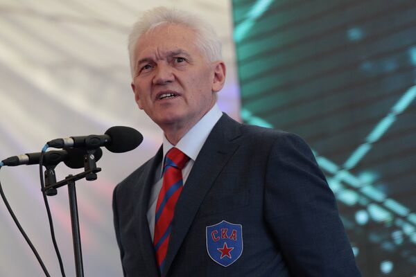 Президент хоккейного клуба СКА Генадий Тимченко