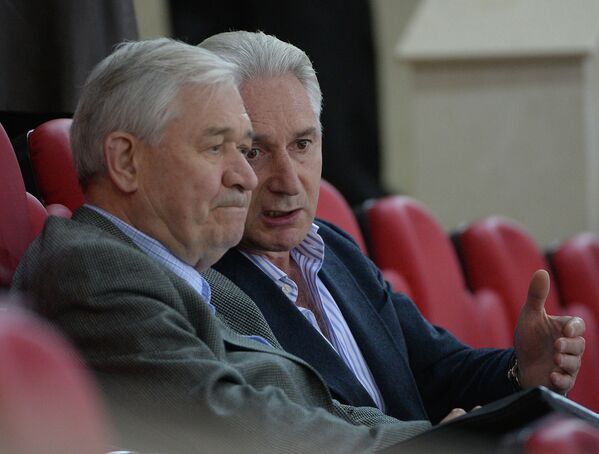 Владимир Юрзинов-старший (слева) и Зинэтула Билялетдинов