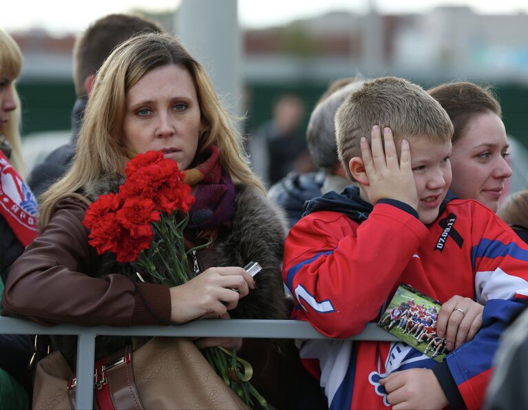 Мероприятия в память о трагедии ярославского Локомотива